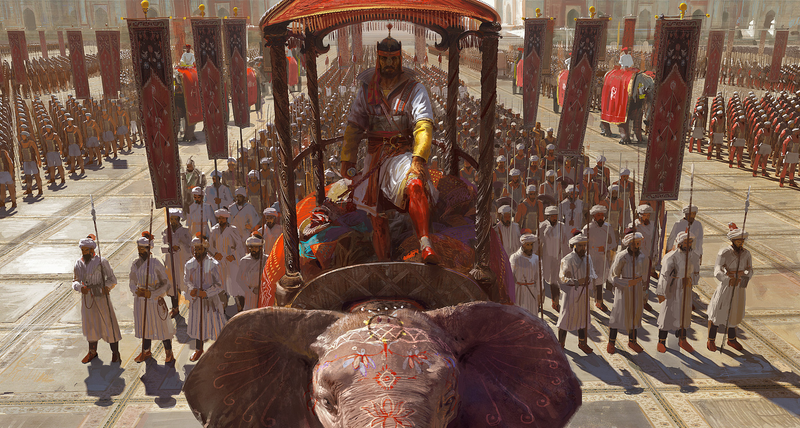 Illustration for article titled The fantastic worlds of Craig Mullins—one of the best illustrators ever